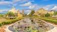 Landscape with Vinh Tranh Pagoda in My Tho, the Mekong Delta, Vietnam