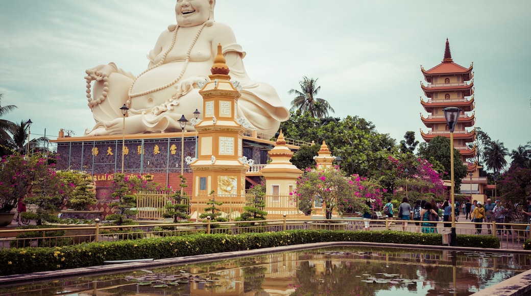 Vinh Tranh Pagoda in My Tho, the Mekong Delta, Vietnam.