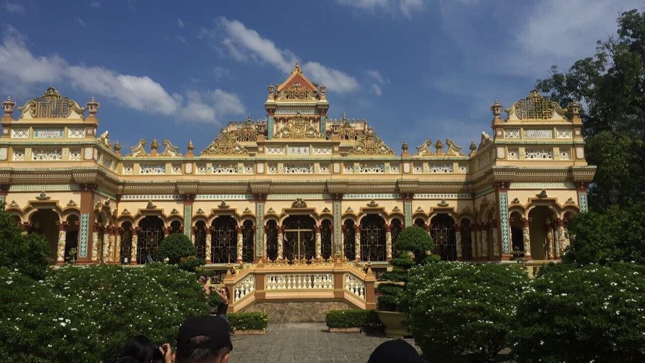 One of the most popular Buddhist temple in outskirts of Ho Chi Minh city 