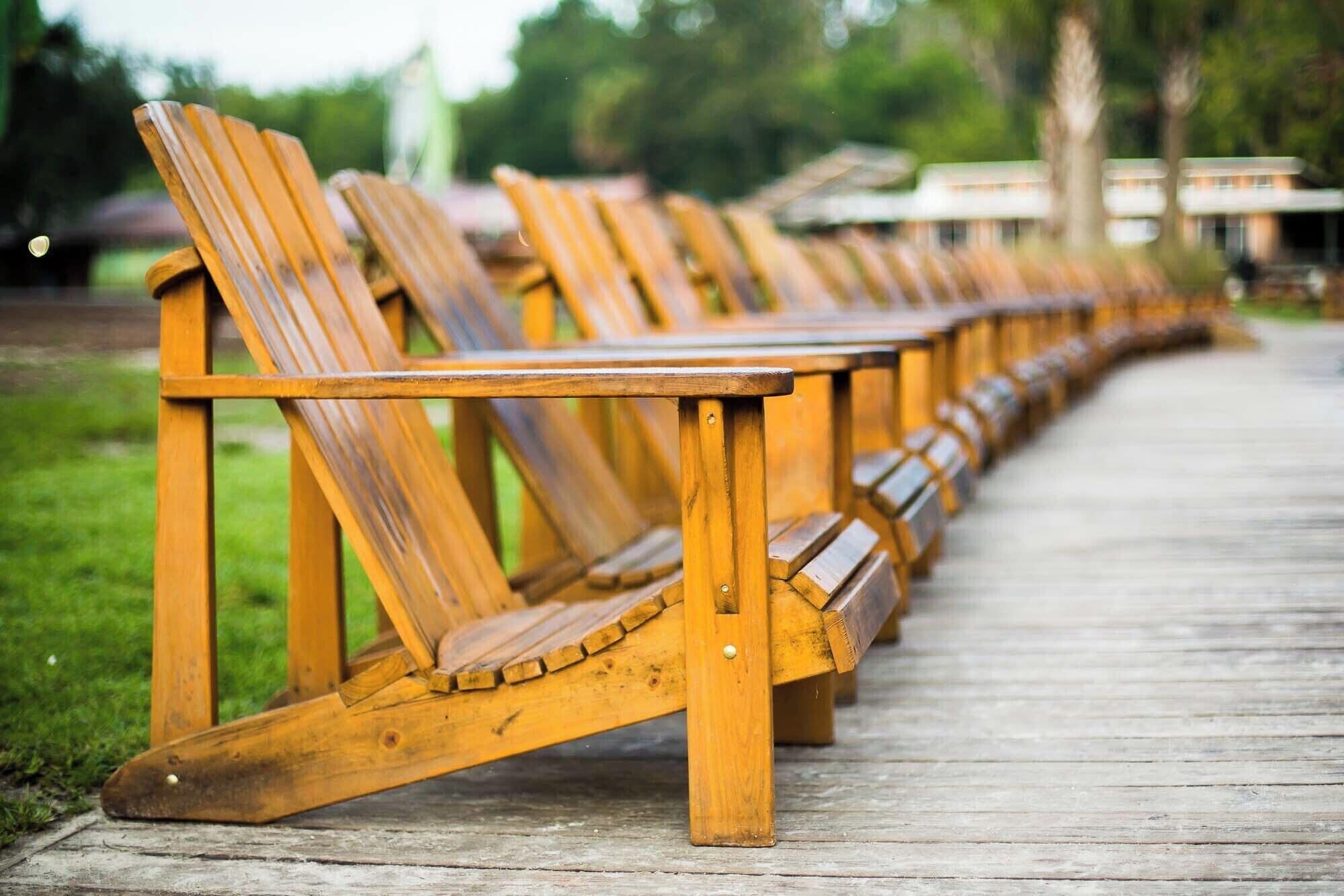 The boardwalk at Wekiva Island