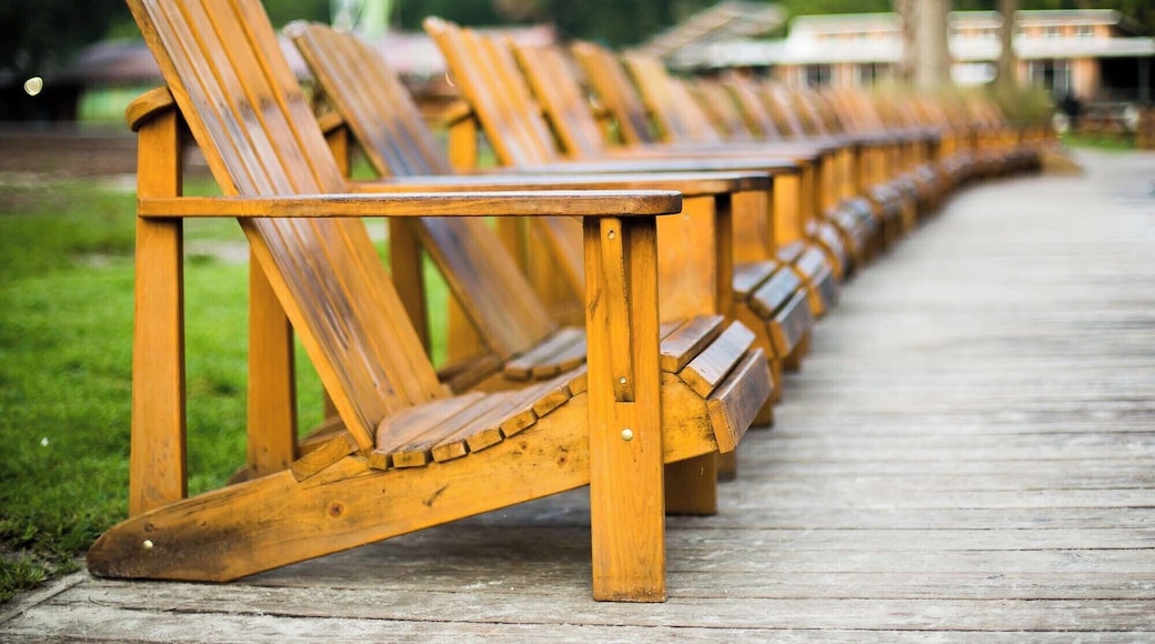 The boardwalk at Wekiva Island