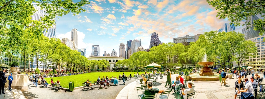 Bryant Park, New York City, USA