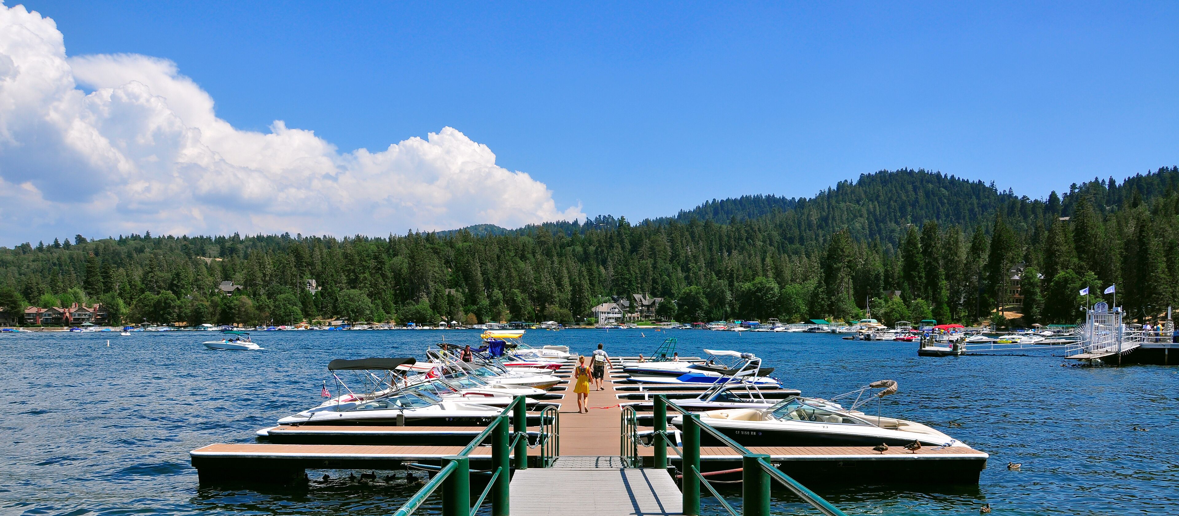 View of Lake Arrowhead California, USA