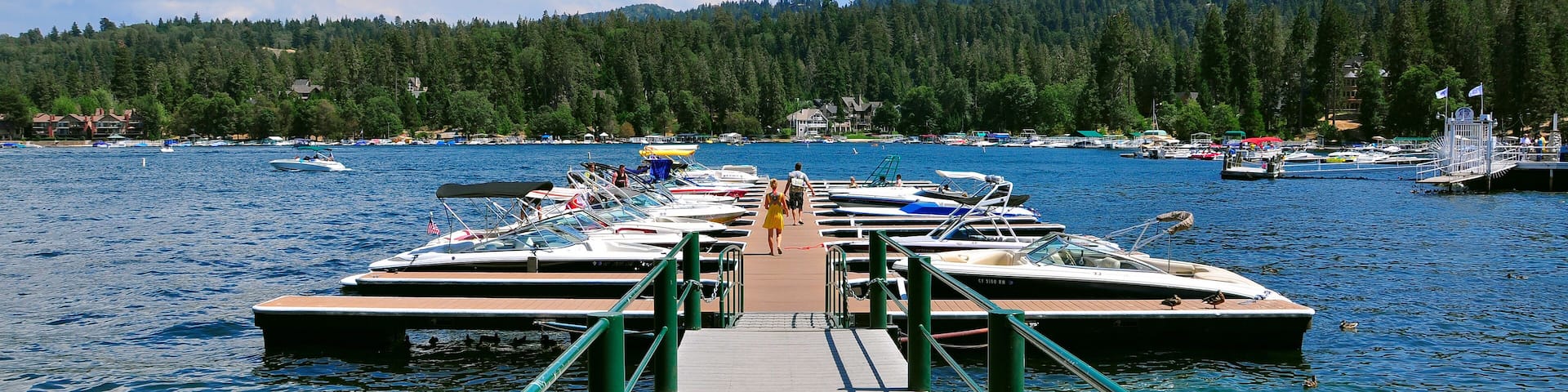 View of Lake Arrowhead California, USA