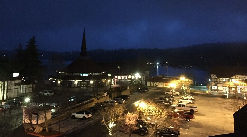Night time at lake arrowhead CA