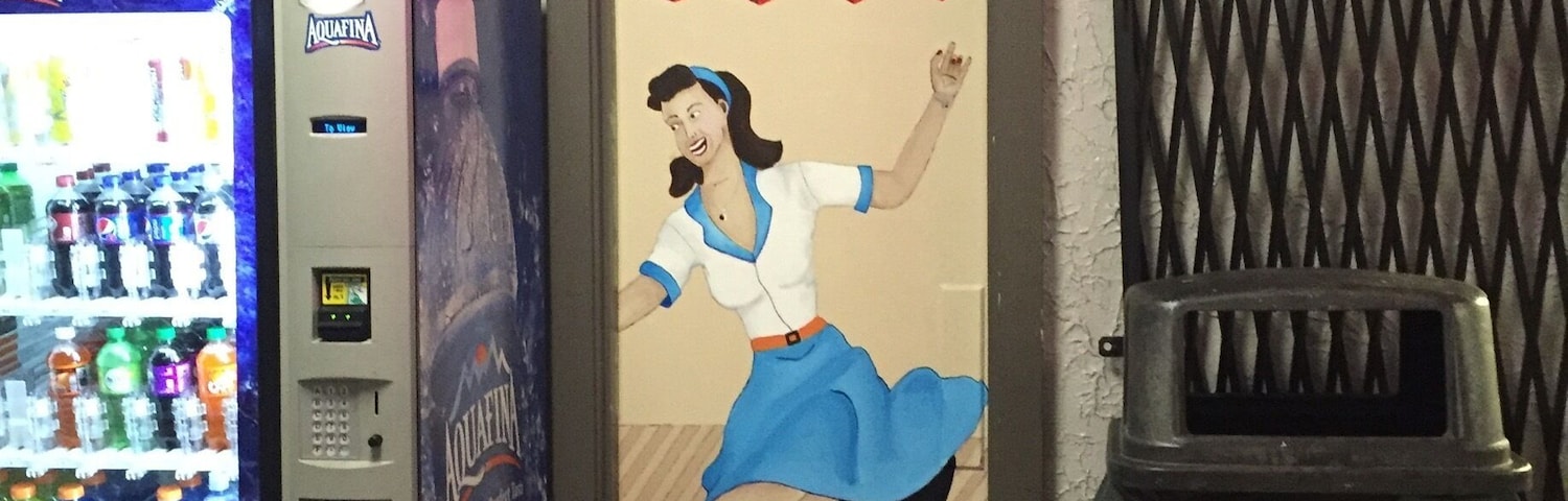 This bowling alley hasn't changed much in a few decades. #bowling