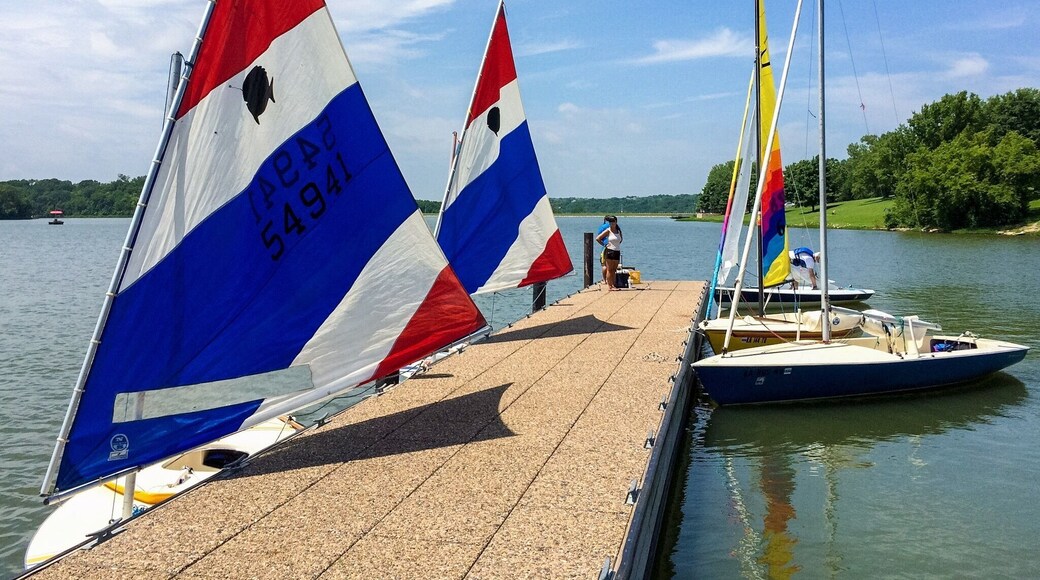Suns out sails up! #getoutdoors #laketime #sailing #Summer15