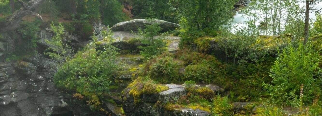 Gudbrandsjuvet scenic stop.
