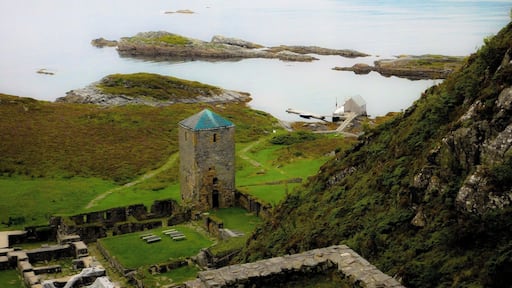 On this peaceful island are the remains of an ancient monastery from the 1200's. One of the most serene settings that I have ever experienced.