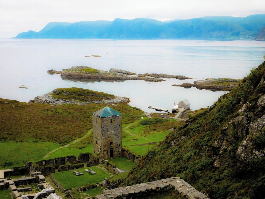 On this peaceful island are the remains of an ancient monastery from the 1200's. One of the most serene settings that I have ever experienced.