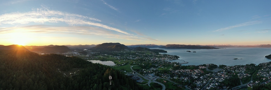 Osøyro, Bjørnafjorden, Norway