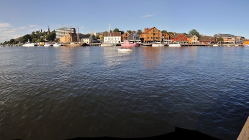 Tonsberg waterfront, Brygge, with restaurants