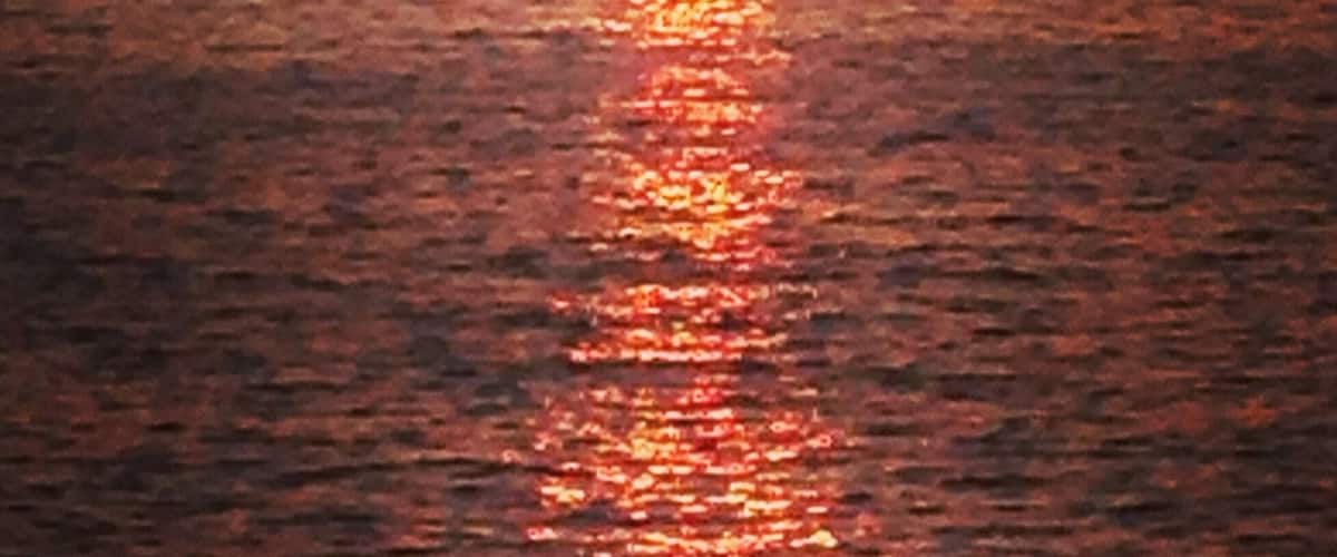 Sunset over Lake Erie