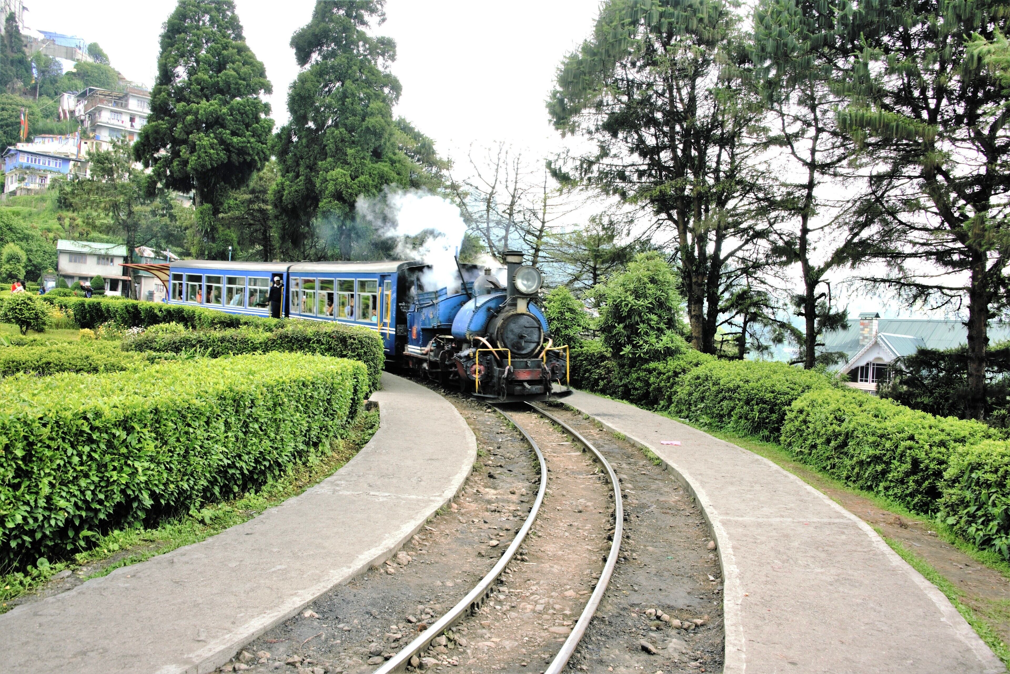 The Beautiful Darjeeling Himalayan Railway,an UNESCO Heritage Asset of India still having the same Importance for the Locals as well as the Tourists who visit the Hill Town of Darjeeling.