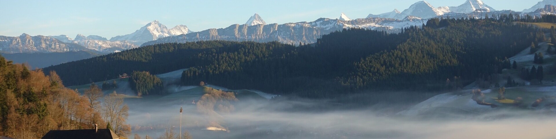 Eiger , Mönch and Jungfrau is the view from here !
