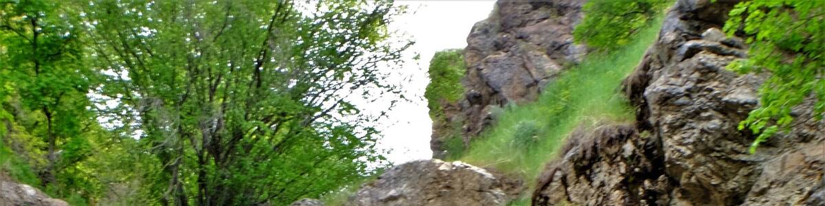 This is the lower falls. A short but beautiful hike.