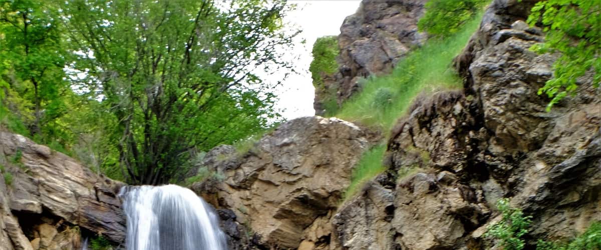 This is the lower falls. A short but beautiful hike.