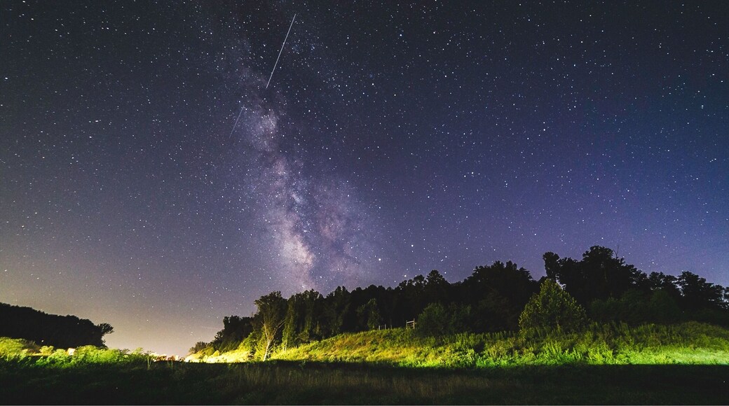 Milky Way over state route 35, Fraziers Bottom, WV