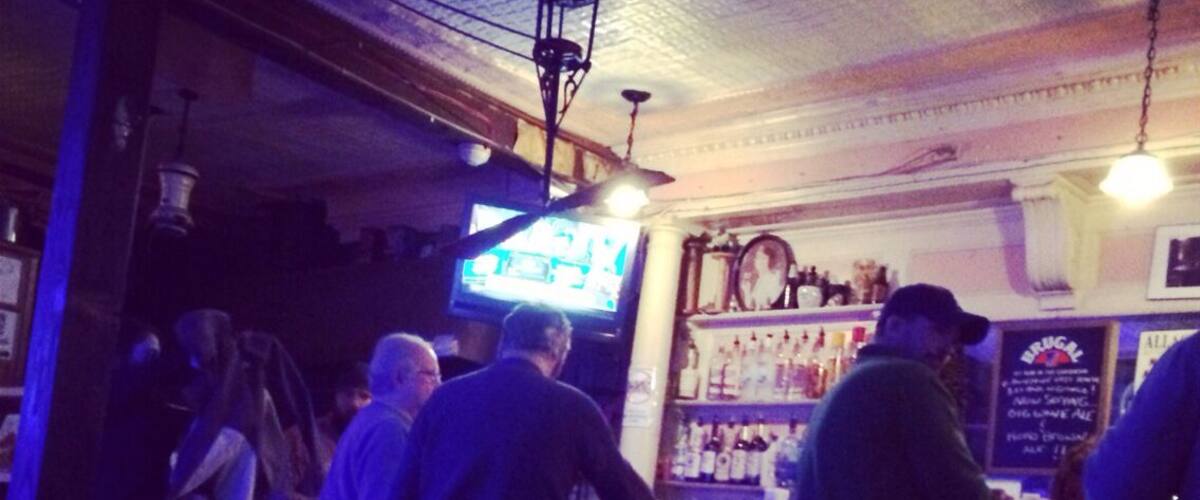 The Worthen.  Perfect dive bar in Lowell.  Edgar Allen Poe wrote the Poe wrote part of "The Raven" here...supposedly