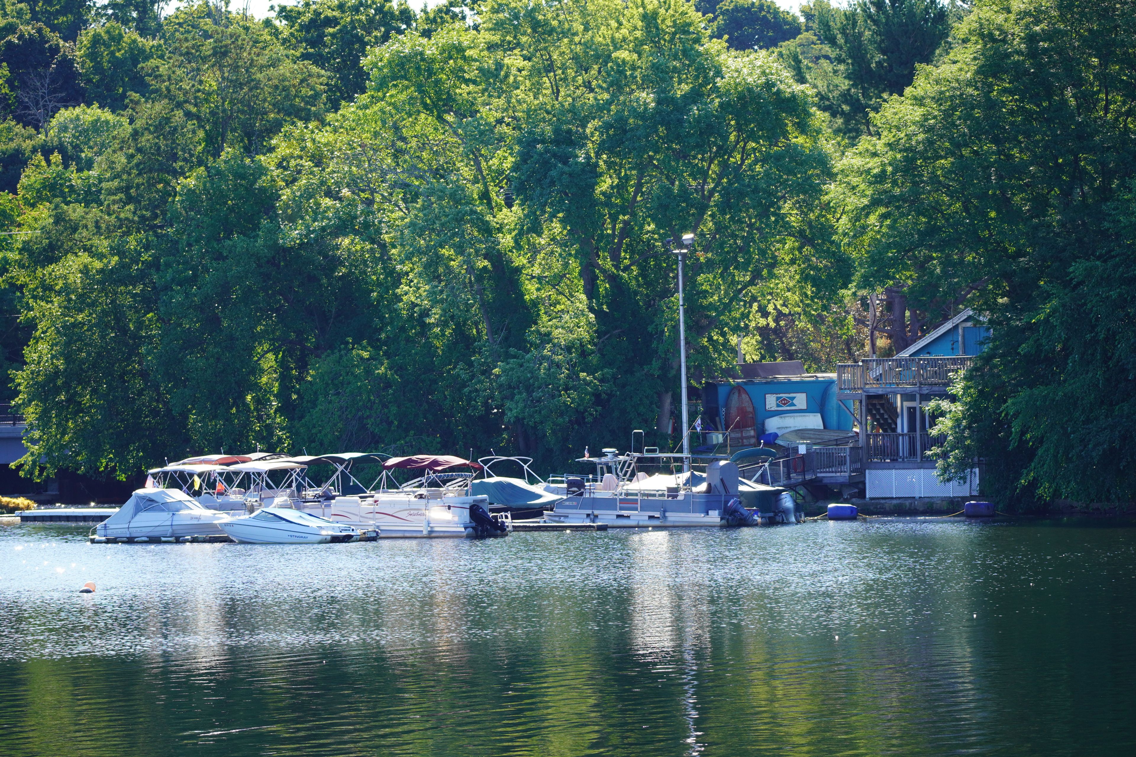 Merrimack River in Lowell MA