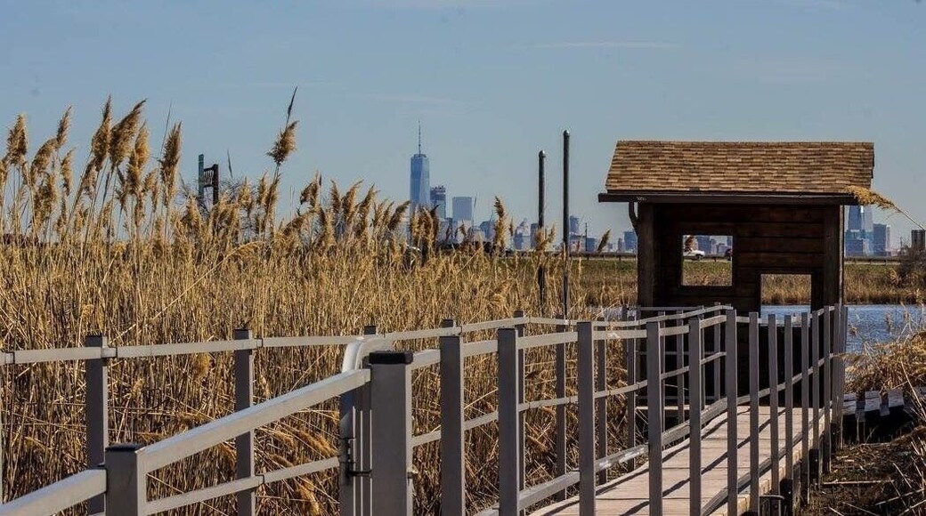 Nice environmental trails with great views of Manhattan