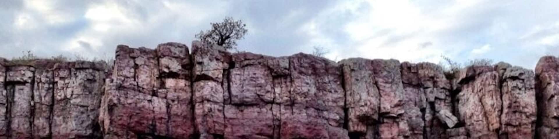 Sioux Quartz Cliffs that stretch miles across the Minnesota prairie. Native Americans used to hunt buffalo here by chasing the herd over the steep edges. #park #cliffs #explore #travel #minnesota #hike #trails #autumn #sioux #quartz #beautiful
#localgem