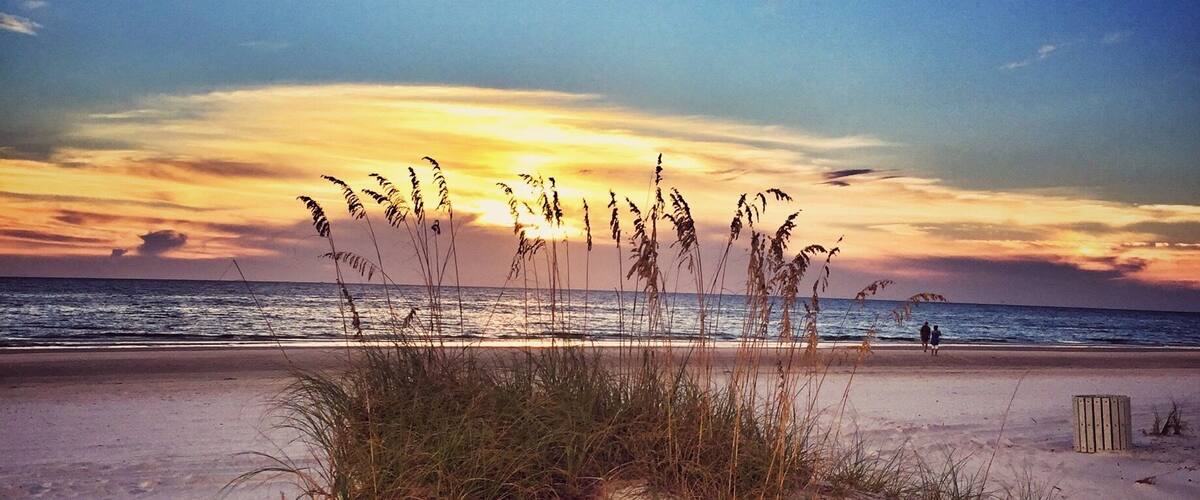 Sunset over the Gulf of Mexico - Madeira Beach