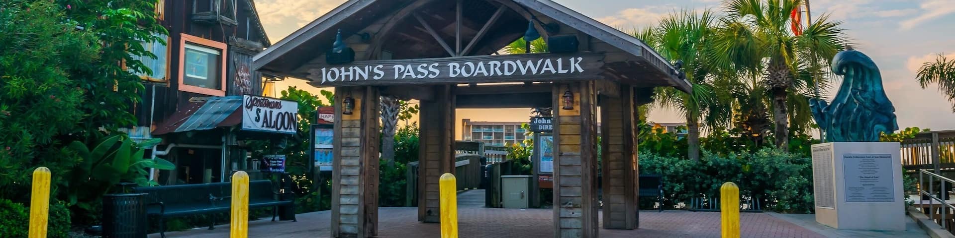 A must go place for shopping, dining and fishing