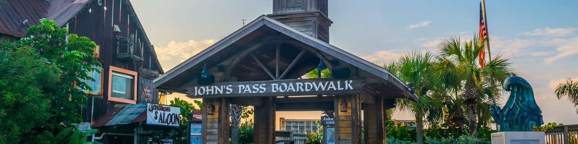A must go place for shopping, dining and fishing