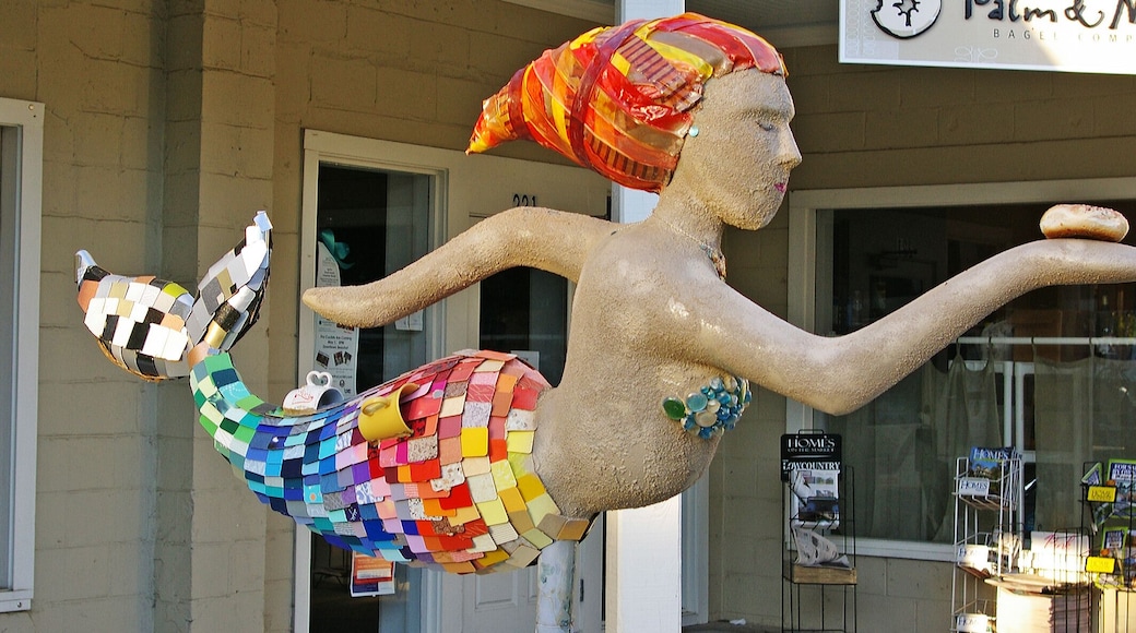 There were a number of these great mermaid sculptures around town. It got to be a game of who would spot the next one first,