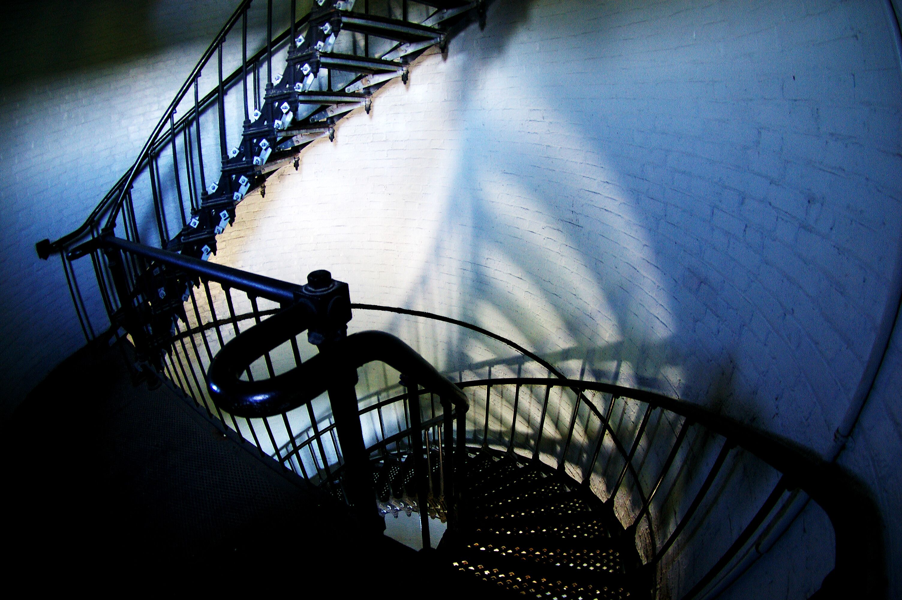 While in the Buford area we visited a lighthouse where the play of light and shadow provided the mood captured here.