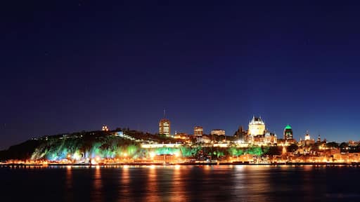 Quebec City at night