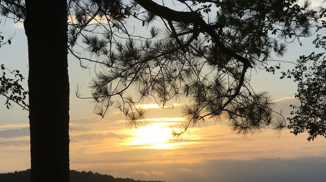 Just anchor your kayak set up your tent and wait for the sunset