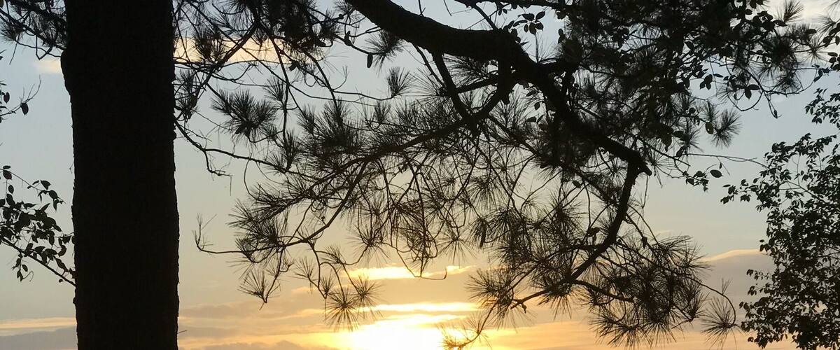 Just anchor your kayak set up your tent and wait for the sunset
