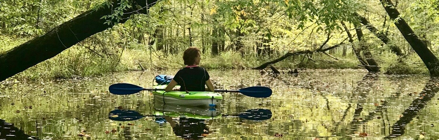 Creek of the river #kayak