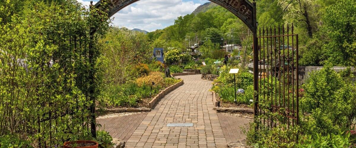 Such a beautiful place to visit.  For more information about the bridge, check out this video:  https://www.hdcarolina.com/episode/lake-lure-flowering-bridge