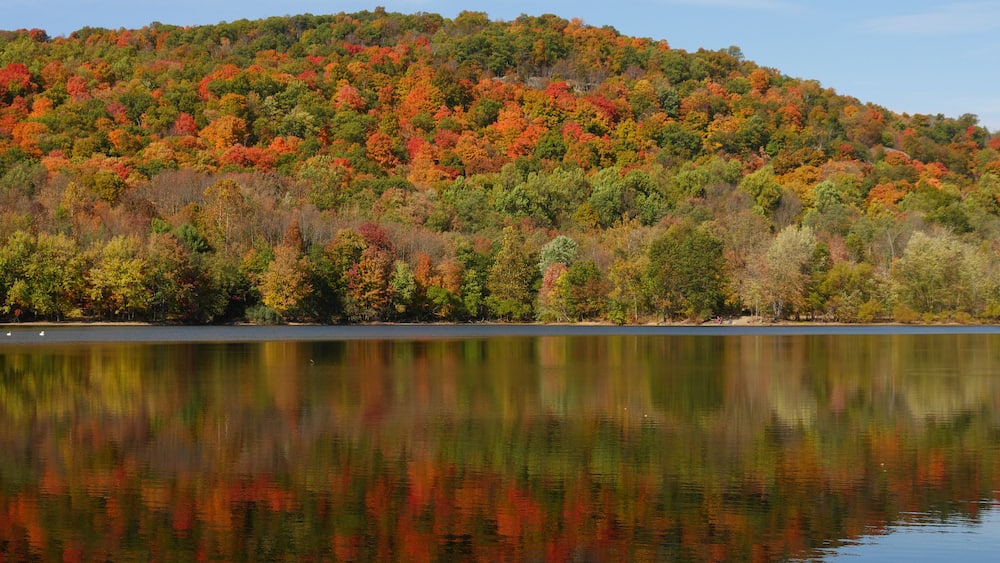 Scarlet Oak Pond-Ramapo Valley County Reservation in Mahwah