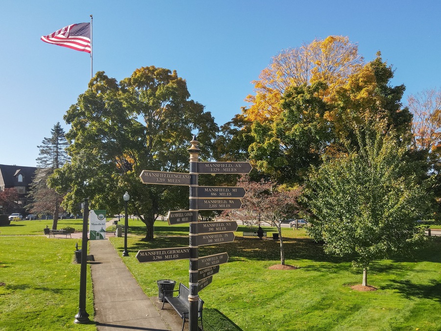 Mansfield MA south common