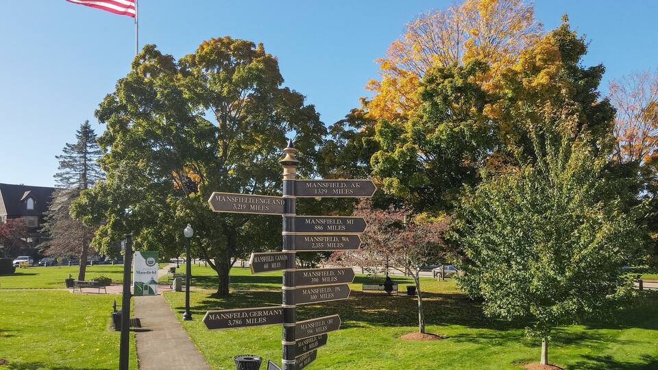 Mansfield MA south common