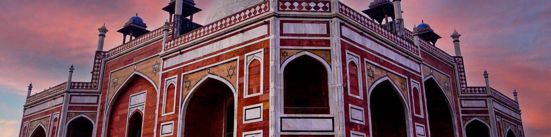 Humayun's tomb of Mughal Emperor Humayun designed