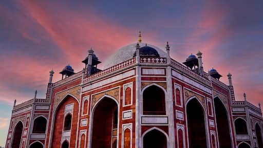 Humayun's tomb of Mughal Emperor Humayun designed
