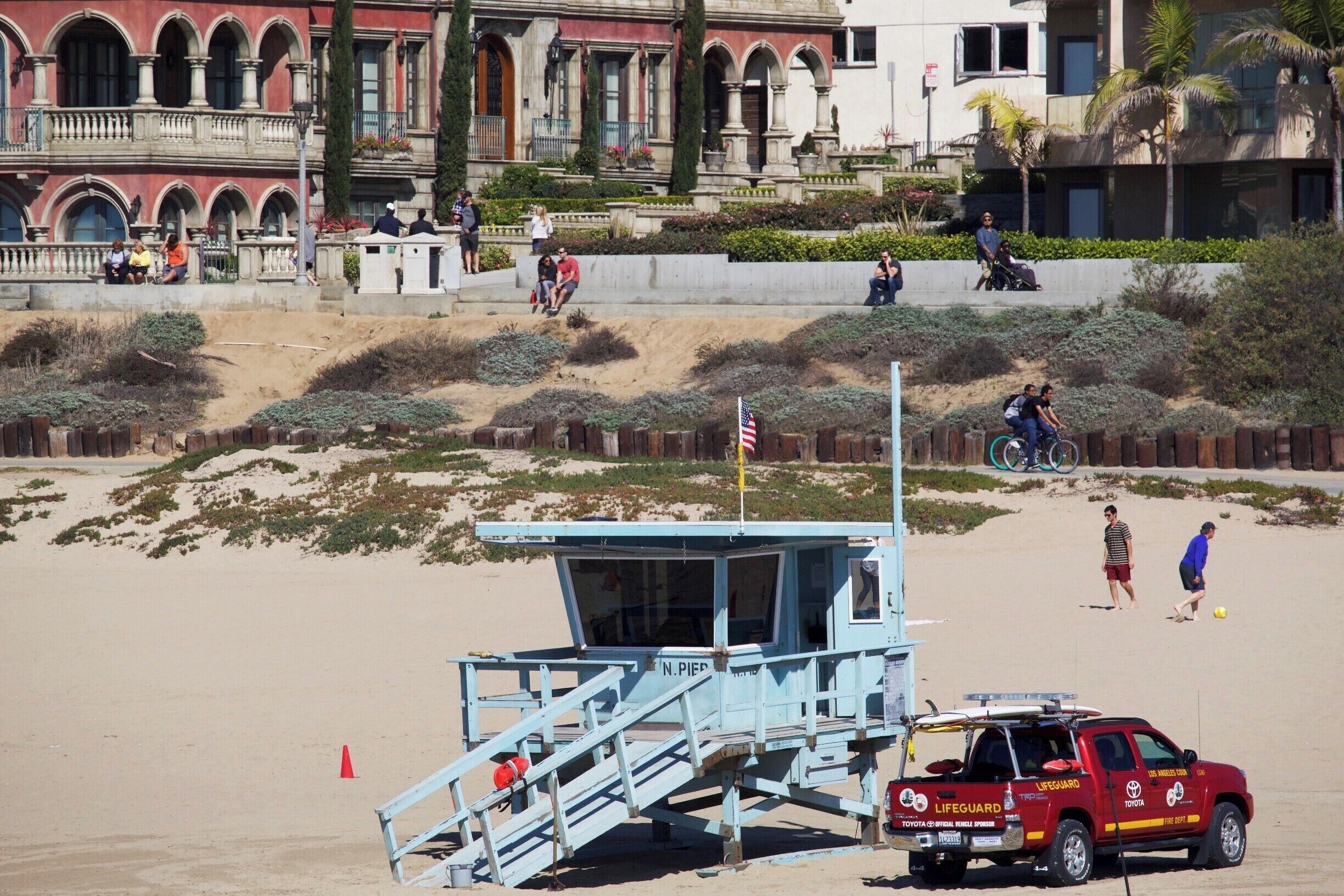 beautiful beach day in February
