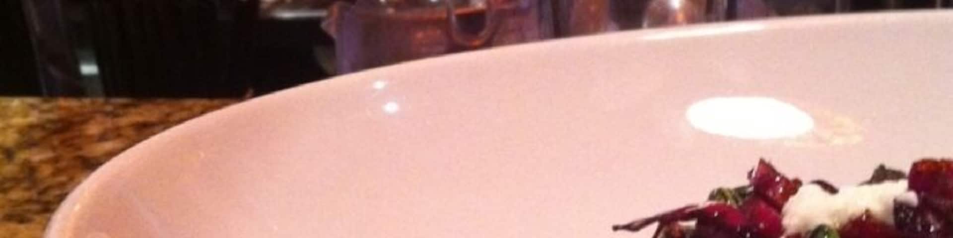 When it's cold outside... Nothing beats a warm cabbage salad at the bar! Get a local beer while your at it and enjoy conversation with the friendly staff.