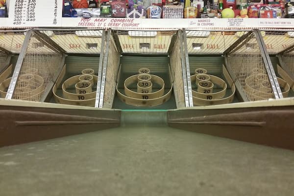 Great place to get your ski ball on. Classic 9-ball lanes and games only cost a quarter. The tickets may be worthless, but the fun is priceless.