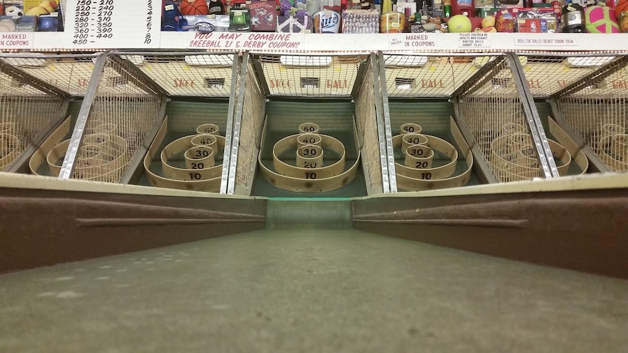 Great place to get your ski ball on. Classic 9-ball lanes and games only cost a quarter. The tickets may be worthless, but the fun is priceless.