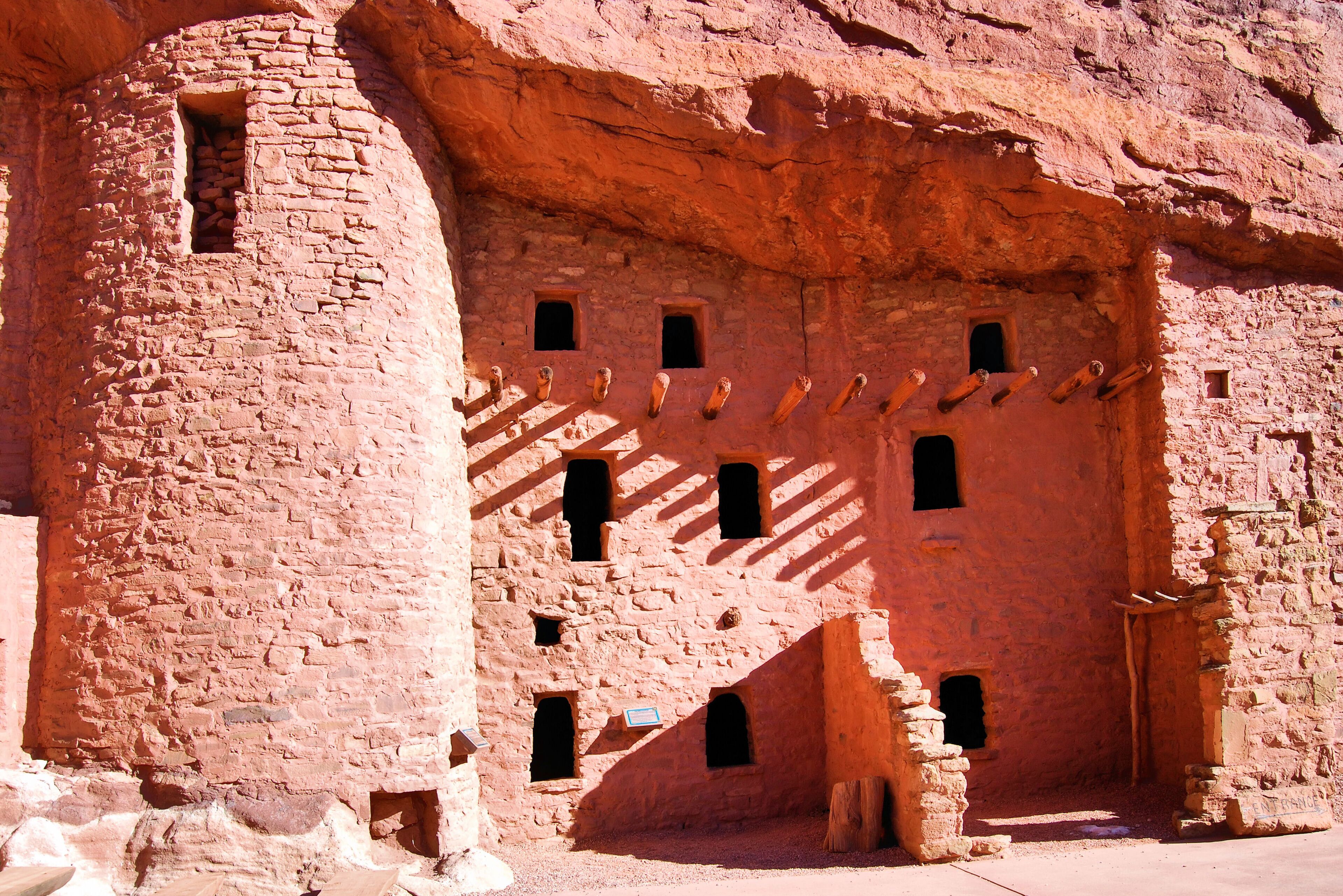 Manitou Cliff Dwellings near Manitou Springs, Colorado / Cliff Dwellings