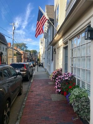 Street of the new port, Rhode Island,