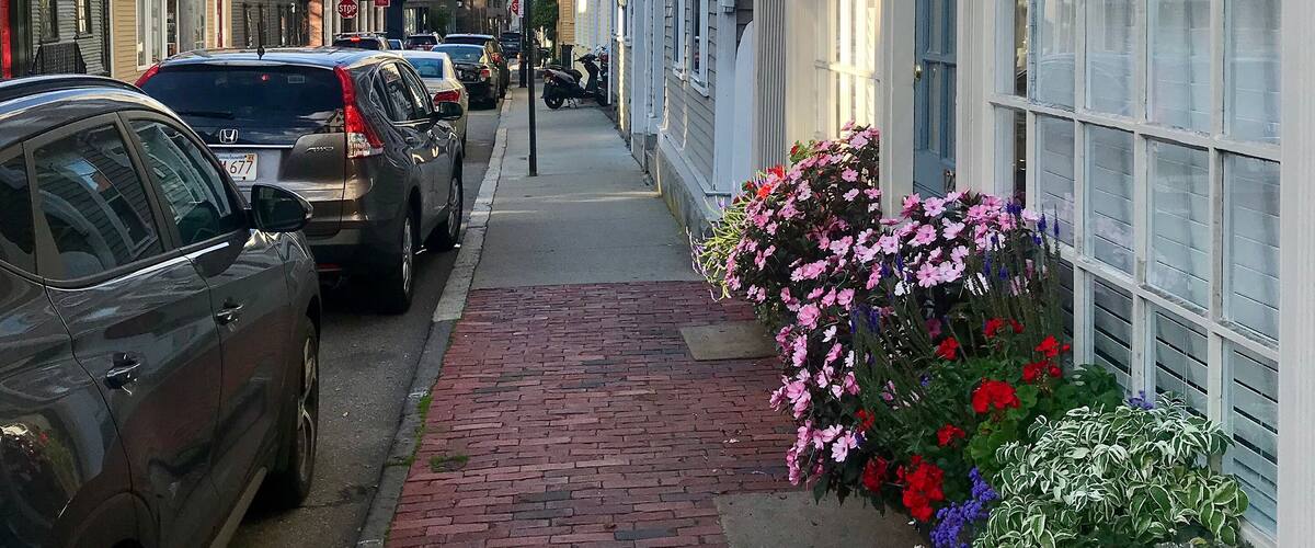 Street of the new port, Rhode Island,