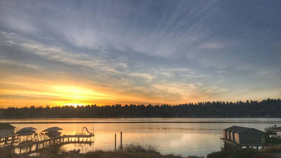 Kirkland, Washington sunset