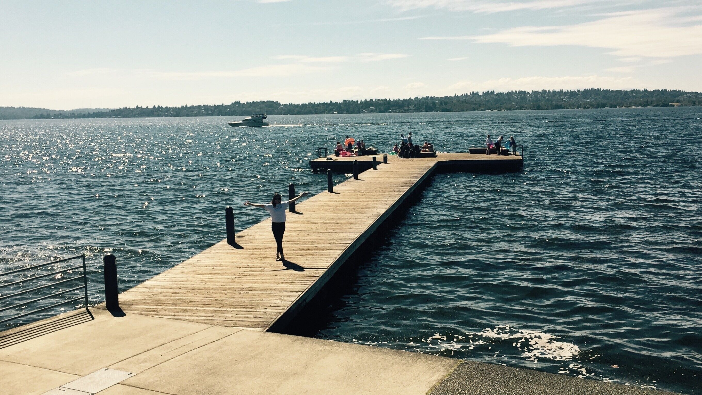 #LifeatExpedia

I took this photo in Kirkland during my intern week visit to Bellevue. It's a special photo because I remember being stressed about traveling (I'm afraid of flying) but when I saw the water I felt calm and happy and it made me want to travel more! :) 
- Emma